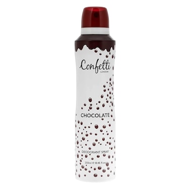 Confetti London Chocolate Deodorant Spray 250ml