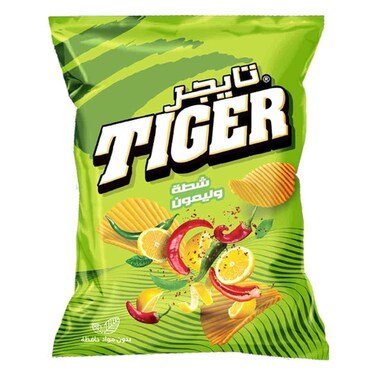 Tiger Super Chilli And Lemon Potato Chips 126g