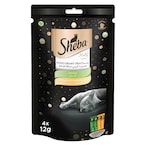 Buy Sheba Cat Food, Melty Mixed Creamy Treats Chicken  Chicken  White Fish 12g Pouches (Pack of 4) in UAE