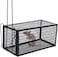 ABBASALI Rat Mouse and Rodent Snap Trap Cage 24cm x 11cm x 11cm (black color) (PACK OF 1PC)