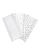 Moon Organic Washable Soft Material Changing Pad Sheets For 0 Month And Above -Pack Of 3