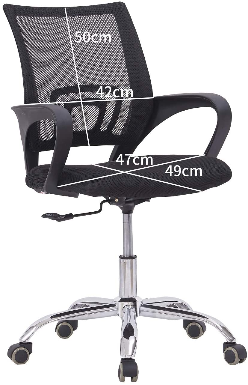 Kh Kh Office Chair Computer Chair Ergonomic Executive Swivel Rolling Chair Desk Task C