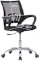 Kh Office Chair Computer Chair Ergonomic Executive Swivel Rolling Chair Desk Task Chair With Lumbar Support (A-Black)