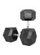 Harley Fitness 50.00KG Rubber Coated Fixed Hex Dumbbell 1 Pair