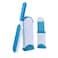 Generic Pet Hair Remover, Fur &amp; Lint Remover With Self-Cleaning Base Double-Sided Brush-Blue