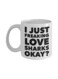 muGGyz Love My Firefighter Son Printed Coffee Mug White/Black/Red 8x9.5x8centimeter
