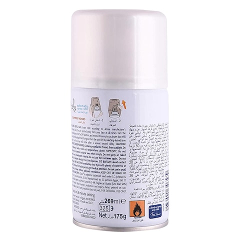 Glade Automatic Cashmere Woods Air Freshener 175g