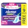 Always XL Day Pads, For Heavy Days, Maxi Thick, Extra Long, 48 Pads