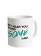 muGGyz Printed Quote Coffee Mug White 325ml