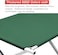 HEXAR Heavy Duty Camping Bed Double Layer Oxford Strong Sleeping Cots with Carry Bag for Adults &amp; Kids Portable Travel Folding Camping Cots for Home Office Outdoor Beach Vacation (GREEN)