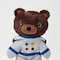 YALLABUYIT Soft toy with astronaut suit, bear, 28 cm