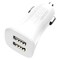 Denmen DZ06L Double Car Charger White