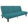 In House Maria 2 In 1 Sofabed Velvet Upholstered - Dark Turquoise