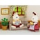 Sylvanian Families Chocolate Rabbit Father Set