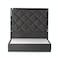 In House Victoria Velvet Bed Frame - Single - 200x100 cm - Dark Gray