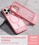 Torras UPRO Pstand Series (X00 RP109K018) Case For iPhone 15 Pro Pink