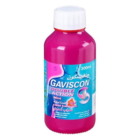 Gaviscon Double Action Liquid Suspension Mint 300ml