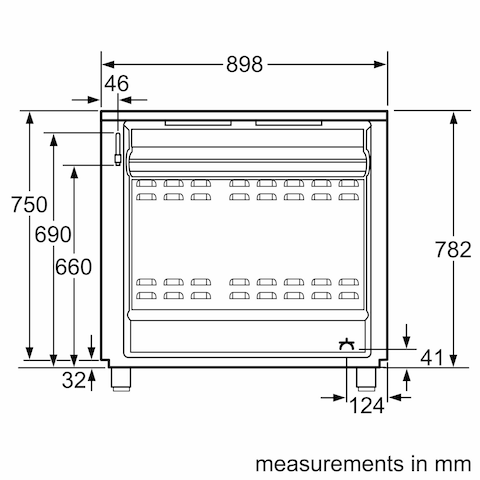 Bosch 90x60cm Top Gas and Electric Oven Cooker, HSB738357M