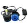 360&deg; LED Headlight Bulb Head Light LED Conversion Kit for Cars ,High Temperature 6000K / 800W/ V in 9-30V - 2 pcs Set - H4