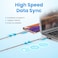 USB-A to USB-C Remson Rapid-Link USB Type C Nylon Braided Cable Fast Charge &amp; Data Sync Compatible with Galaxy S21,S20,S10,Note 10/9,A51,A11,Switch,Pixel,LG &amp; more 2m
