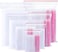 Lavish Clear Resealable Plastic Ziplock Storage Bag Size - 15 X 20 cm, [100-Units]