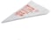 Bolt 100PCs Disposable Pastry Bag Icing Piping Cake Cupcake Decorating Bags Fondant Cream Pastry Tip Kitchen Baking Tool:, White