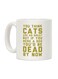 muGGyz I'm Not A Miracle Worker Printed Mug White/Black/Blue 325ml