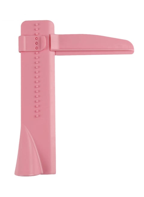 Generic Adjustable Cake Side Smoother Scraper Pink 25Centimeter