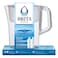 Brita Champlain 2.4 L (10-cup) Pitcher with 2 Filters