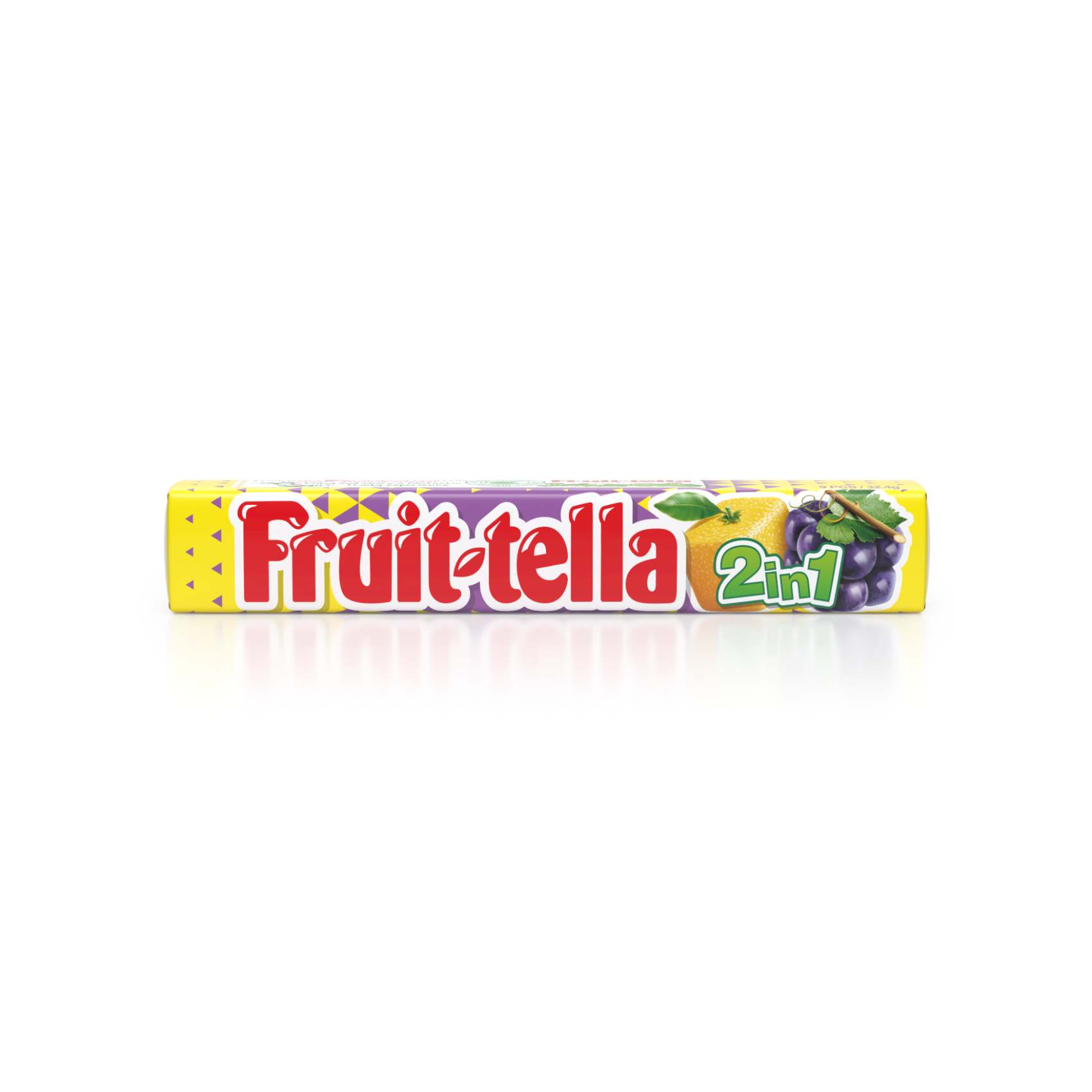 فروتيلا 2 في 1 حلوى مطاطية بنكهة الليمون والعنب 32.4 غرام