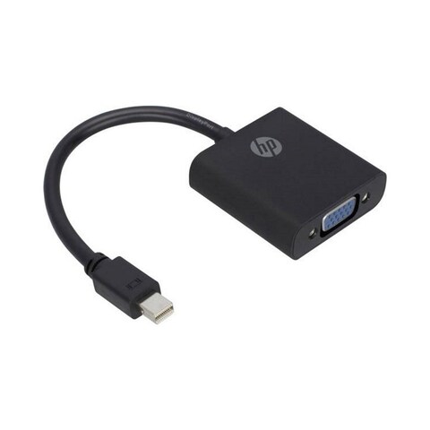 محول ميني من اتش بي من منفذ العرض إلى VGA – اسود
