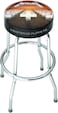 Metallica Master of Puppets Bar Stool with Padded Swivel Seat, Chrome Legs and Footrest 76cm High x 52cm Diameter - Officially Licensed Merchandise