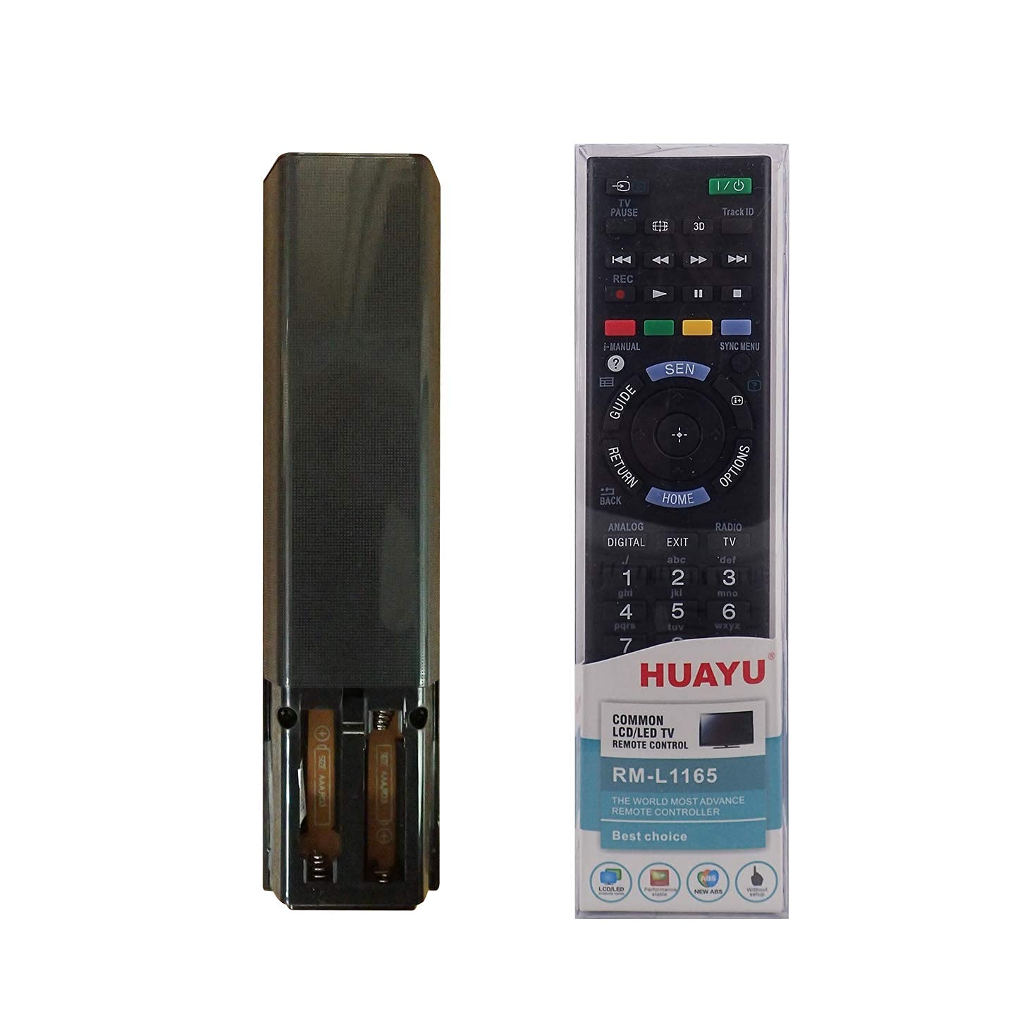 bgm Bgm Huayu rm-l1165 Sony Tv Remote