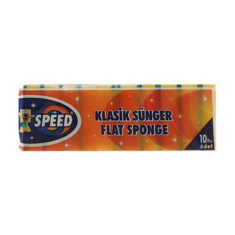 Buy Speed Flat Sponge - 10 Pieces in Egypt