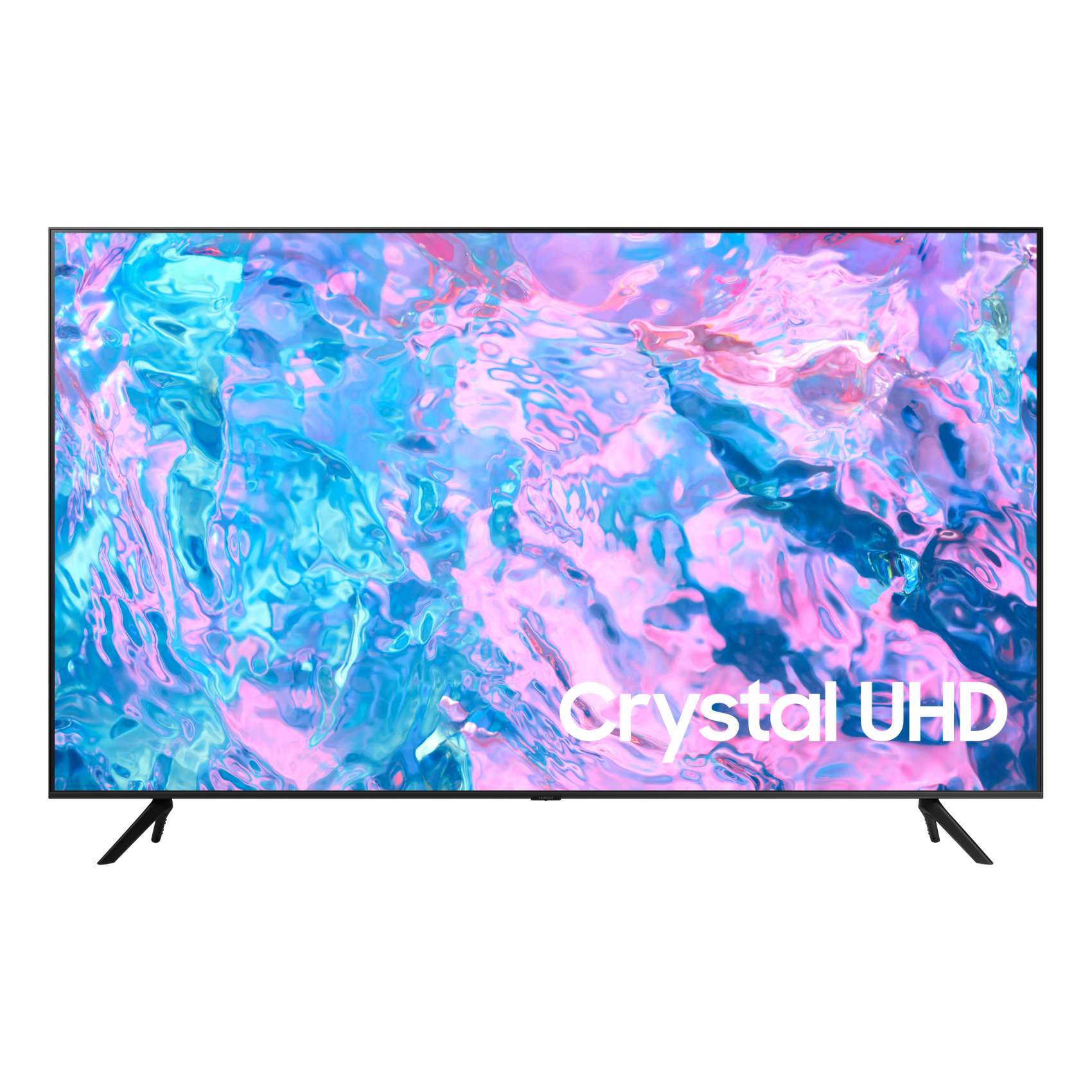 Samsung Smart TV, Crystal UHD 4K, CU7000, 55 Inch, Black, 2023, Crystal Processor 4K, PurColor, Smart Hub, UA55CU7000UXZN