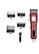Sonashi Professional Cordless Hair Clipper With Hair Trimming &amp; Grooming Kit Red SHC-1061