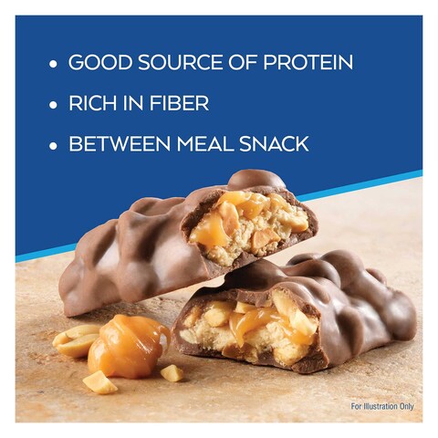 Atkins Caramel Chocolate Nut Roll Bar 44g