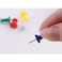 Aiwanto 3Pack 80 Pins Push Pins for Office School Notice Hanging Push Pins (80pc/Box, 3Box)
