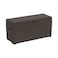 Cosmoplast Cedargrain Deck Storage Box Dark Brown 270L
