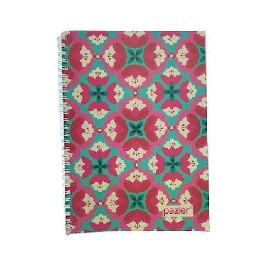 بلوك نوت - 60 ورقة - نمط الزهور