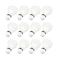 Generic-12 Pcs/Set Badminton Shuttlecocks Practical Goose Feather Badminton Balls Outdoor Sports Badminton Accessories
