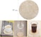 1CHASE Travertine Stone Coasters For Drinks, Coffee, Beverage Holder, Scratch Resistant, Super Absorbent, Coasters Set Of 4