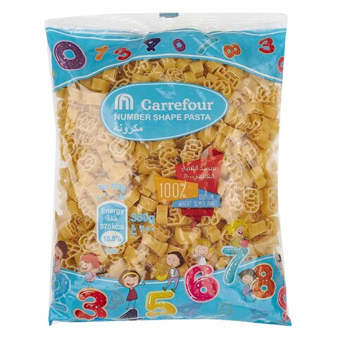 Carrefour Numbers Shape Pasta 350G