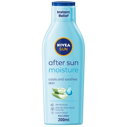 NIVEA SUN After Sun Lotion Instant Relief Aloe Vera &amp; Avocado Oil 200ml