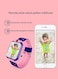 Generic Kids Gps Tracker Smartwatch Pink