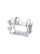 Home 2-Tier Stainless Steel Dish Rack Silver