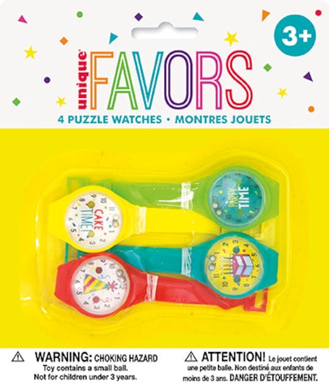 Unique Puzzle Watches 4 Piece