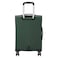 Delsey Pin Up 4 Wheel Luggage Soft Trolley Green 55cm