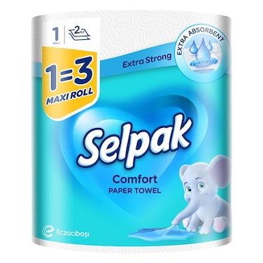 Selpak Comfort kitchen Towel Roll Maxi 1 Count