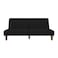 In House Maria 2 In 1 Sofabed Velvet Upholstered - Black